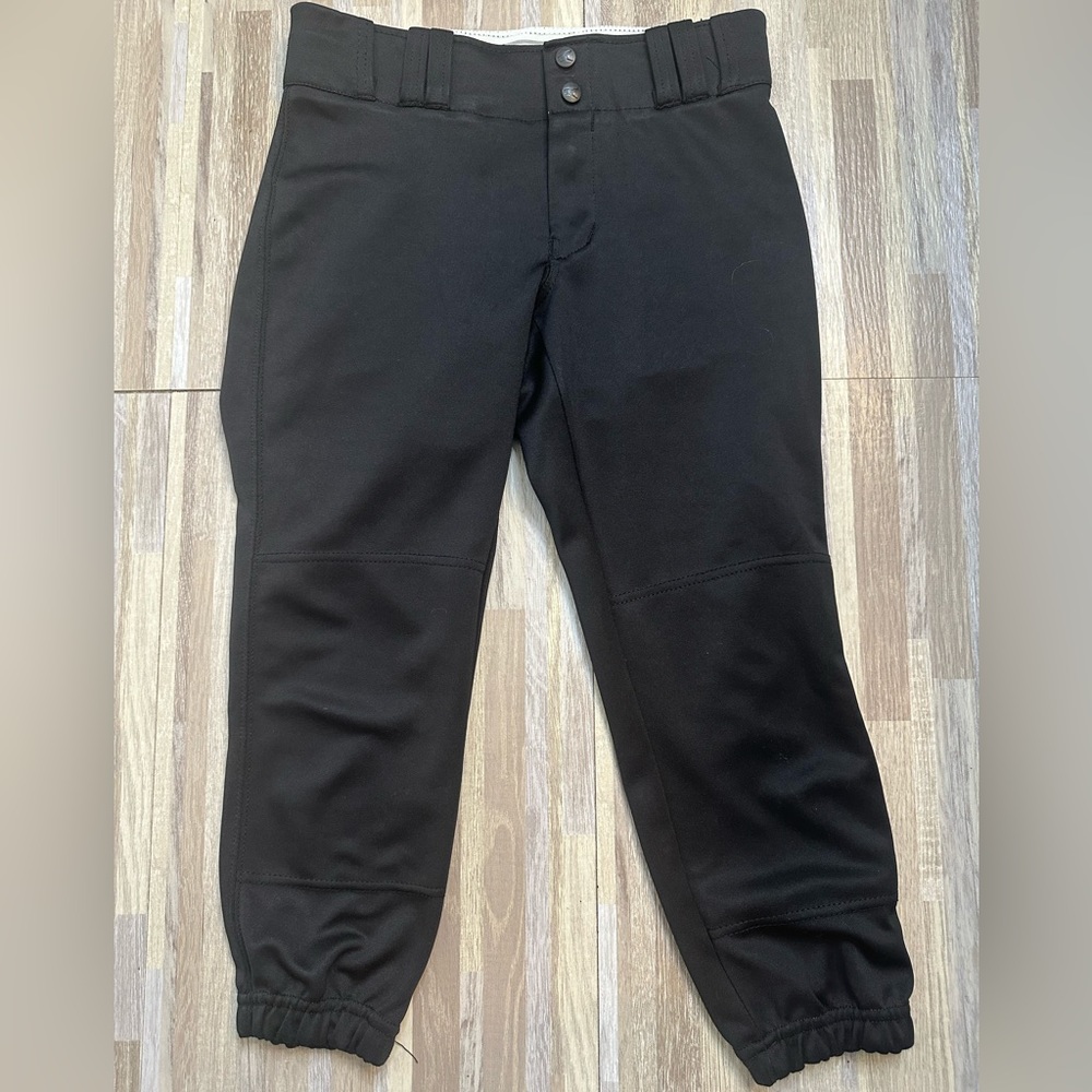 Champro Boy's Baseball Pants in Black, Size Youth Small